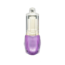 10 ml no estoque pronto para enviar roxo roxo vazio garrafa de garrafa plástica recipiente de pântano de acrílico garrafa para cuidados com a pele embalagem